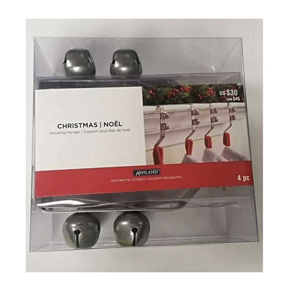 Ashland Christmas Stocking Hanger 4Pcs Bells